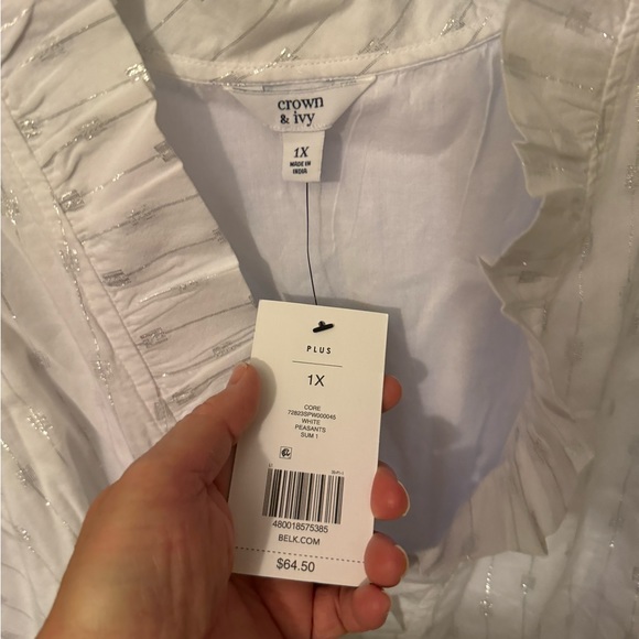 Comfty White Top - Picture 3 of 3